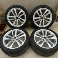 CERCHI ORIGINALI AUDI A3 E GOMME M+S 225 45 17