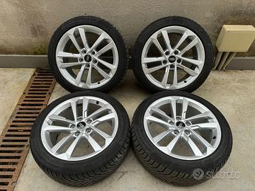 CERCHI ORIGINALI AUDI A3 E GOMME M+S 225 45 17