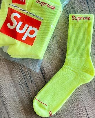 Calzini SUPREME x HANES neon