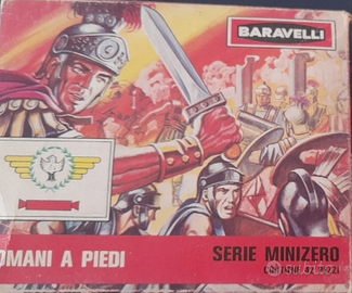 Lotto 34 soldatini 1/72 H0 Baravelli "Romani a pie
