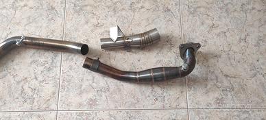 Scarico sportivo completo