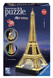 Puzzle 3d Ravensburger TORRE EIFFEL night edition