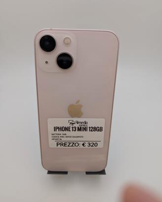 iPhone 13 mini 128GB rosa usato garanzia 