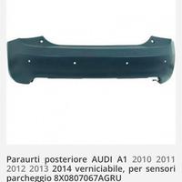 Paraurti posteriore nuovo  audi A1 2012.