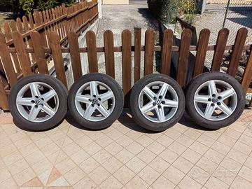 Cerchi lega 16" VW/Audi + gomme  205 55 R16 91H