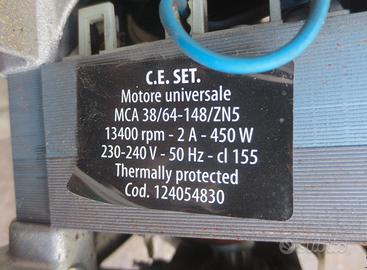 Motore MCA 38/64-148 per lavatrice