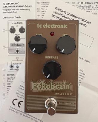 TC Electronic Echobrain Analog Delay con Scatola