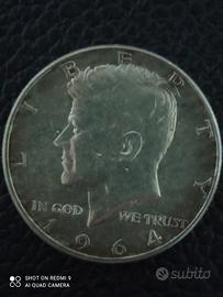 Half dollar argento 1964 USA
