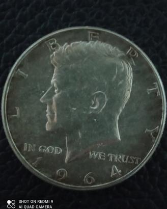Half dollar argento 1964 USA