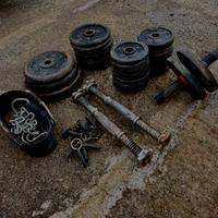 Panca reclinabile+57kg Pesi + Bilanciere e Manubri