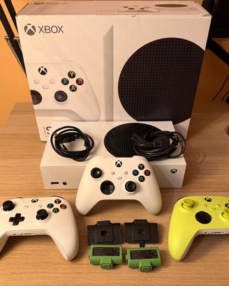 Xbox Series S+Controller+2 Batterie Ricaricabili