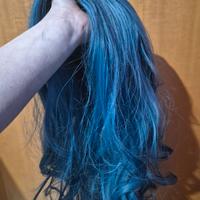 Parrucca blu cosplay