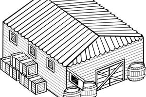 Piccolo magazziono, box o garage per stocaggio
