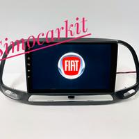 Autoradio car tablet android 12 gps per fiat doblo