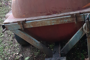 Botte per irrorare da 1000 con cestello