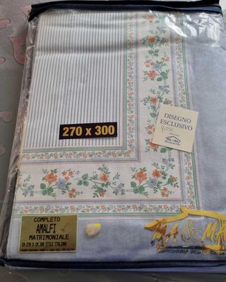 Completo letto matrimoniale MA&MA vintage (nuovo)