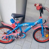 Bicicletta per bambino 14” Spiderman Marvel