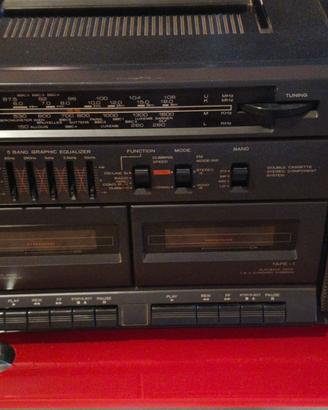 Stereo HITACHI TRK - W530E Vintage