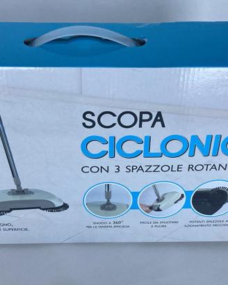 Scopa ciclonica vista in TV