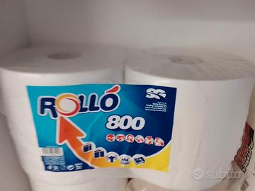 4 rotoloni di carta asciugatutto 800 strappi