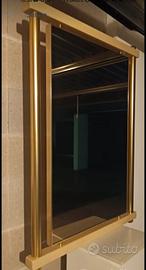 Specchio a parete 120X105 Laccato Beige USATO 