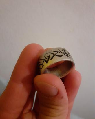 anello d'argento 