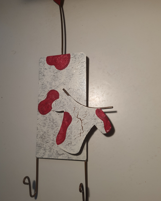 Porta strofinacci, appendi chiavi. Oxidos