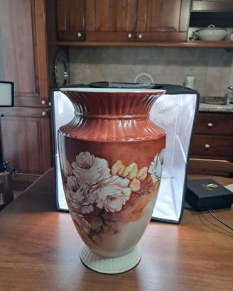 Vaso DERUTA Anfora Ceramica Dipinta Mano