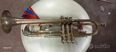 antica tromba militare americana anni 50