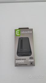 Power bank 20000 Cellularine Nuovo