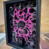 Quadro Con Bottiglia Rotta Scapegrace gin