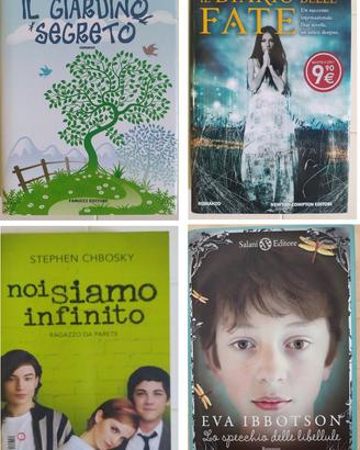 4 libri per adolescenti e ragazzi