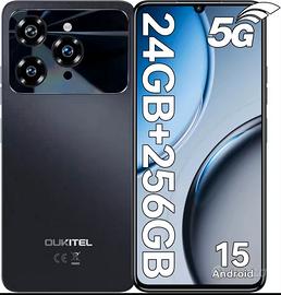 OUKITEL C6 5G, 24GB+256GB/1TB Telefono nuovo