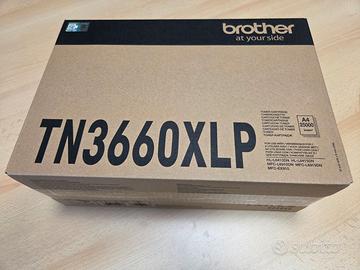 Brother TN3660XLP toner nero originale nuovo