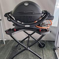 barbecue WEBER a gas