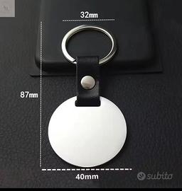 Portachiavi personalizzato con incisione