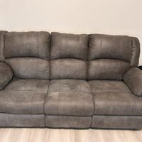 Divano 3 posti - 2 recliner elettrici