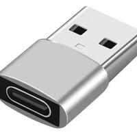 adattatore usb a typeC in metallo robusto