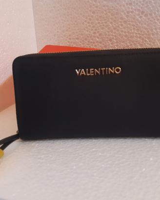 Portafogli nero da donna Valentino