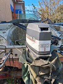 insieme a barca e carrello o separatamente