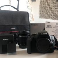 Canon EOS 2000D + obbiettivo 18-55 mm + accessori