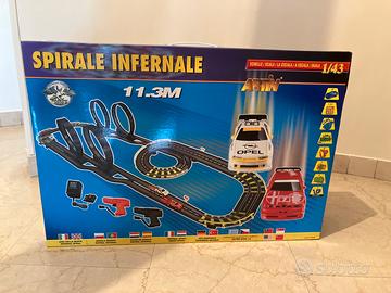 Pista elettrica Artin vintage “spirale infernale”