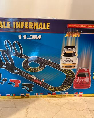 Pista elettrica Artin vintage “spirale infernale”