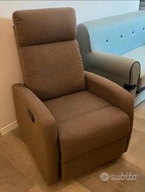poltrona reclinabile 