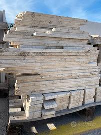 Cocciame in Travertino (sia Paglierino che Noce)