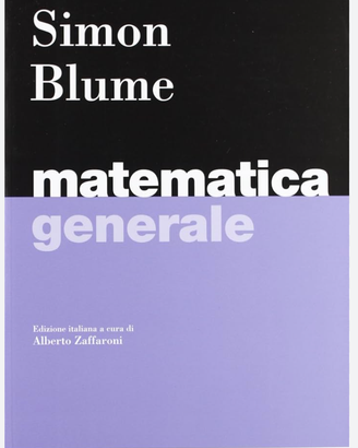 Matematica generale