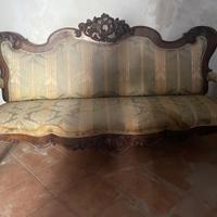 N. 2 Divani antichi usati Luigi Filippo. Periodo X