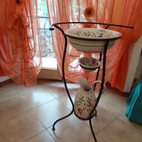 lavabo in ferro deruta