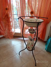 lavabo in ferro deruta