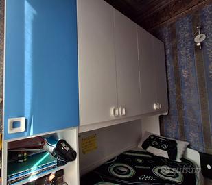 Cameretta a ponte con due letti